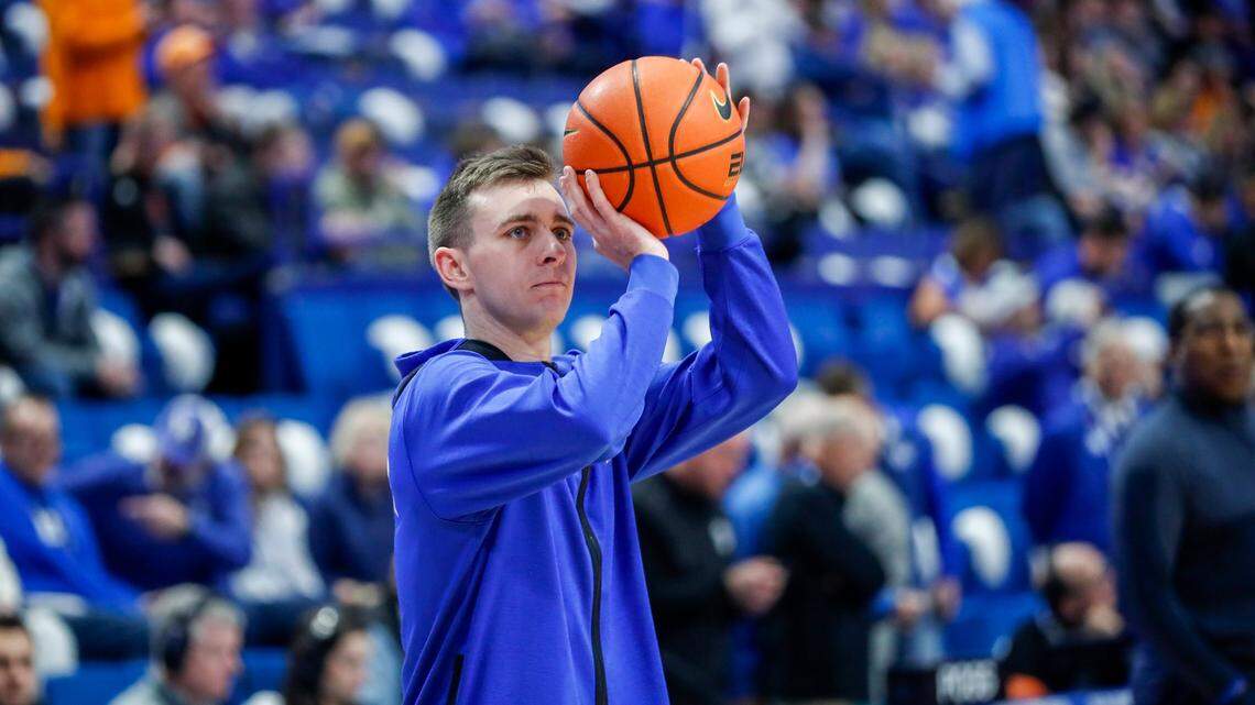 Kentucky senior Brennan Canada is in his fourth season with the Wildcats. He was put on scholarship before the spring semester.