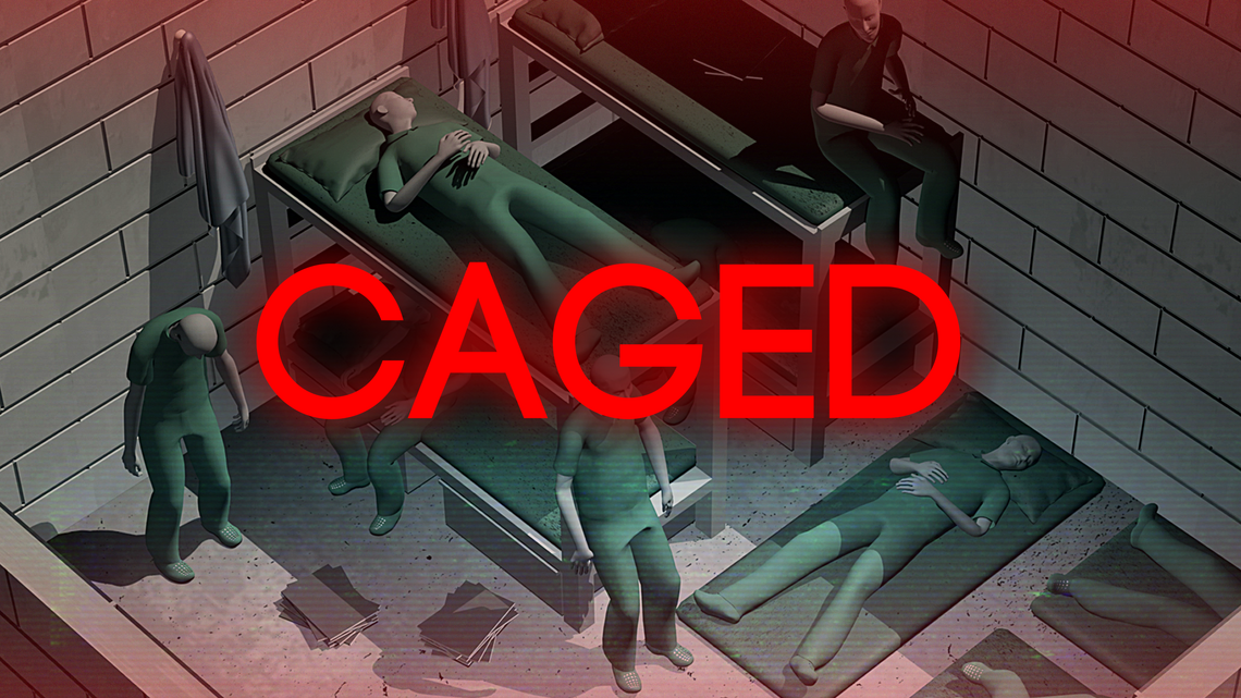 Inmates sometimes get less space than a coffin in this Kentucky jail. One man’s story.