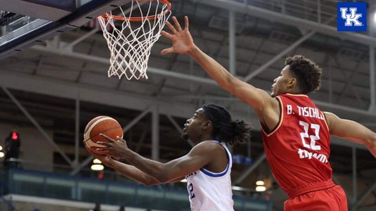 Kentucky basketball rides a ‘small ball’ style to win over Germany in GLOBL JAM opener