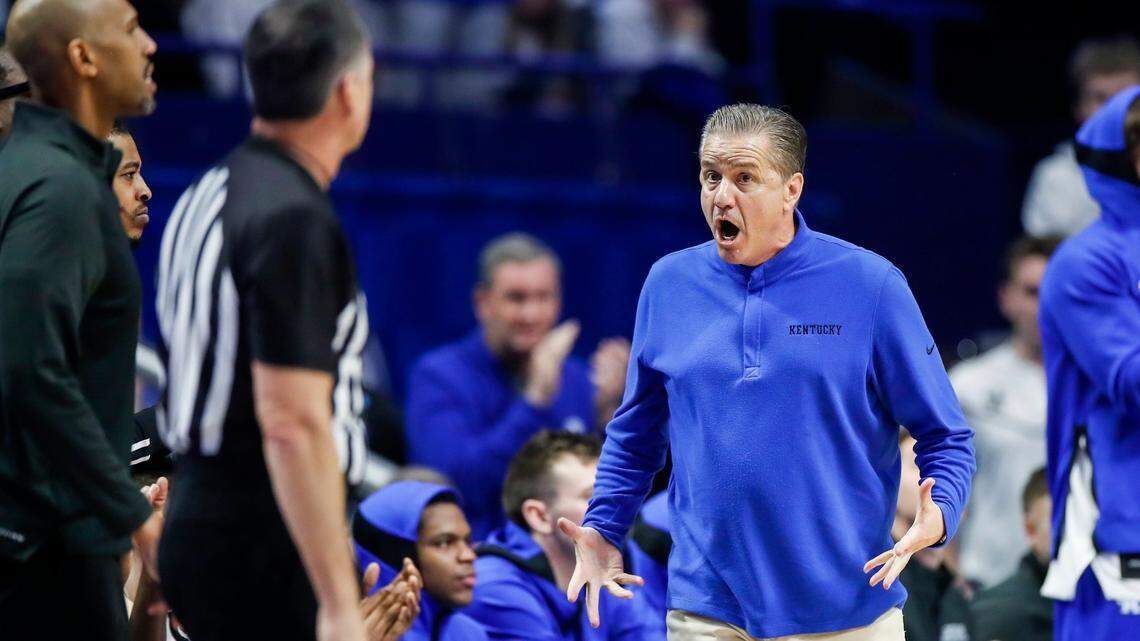 John Calipari explains what led to Kentucky’s 15-point loss to Arkansas at Rupp Arena