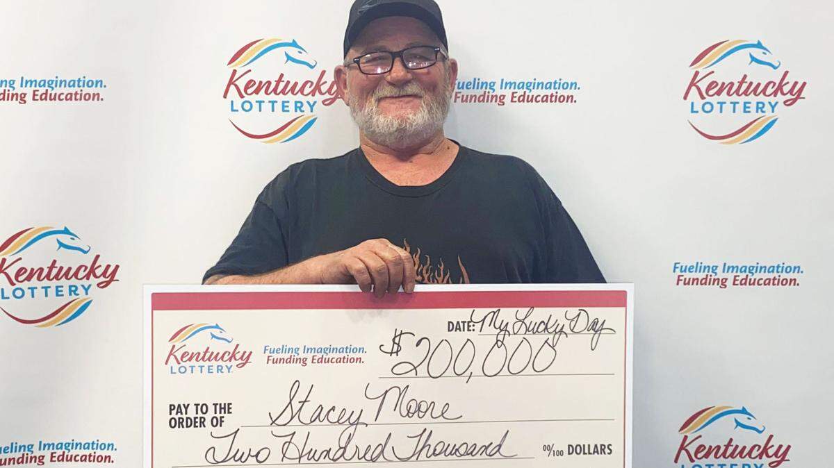 Stacey Moore, of Franklin Furnace, Ohio, won a $200,000 Kentucky Lottery top prize after purchasing a $20 scratch-off ticket recently.