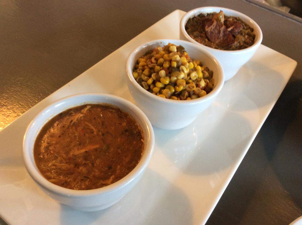 Roulay Restaurant and Bar is scheduled to open Feb. 17 for lunch and dinner with a limited menu, which will include the Rice Bowl Platter, with chicken etouffee, shrimp creole, maque choux with boudin. It will be served with Cajun buttered bread for dipping.