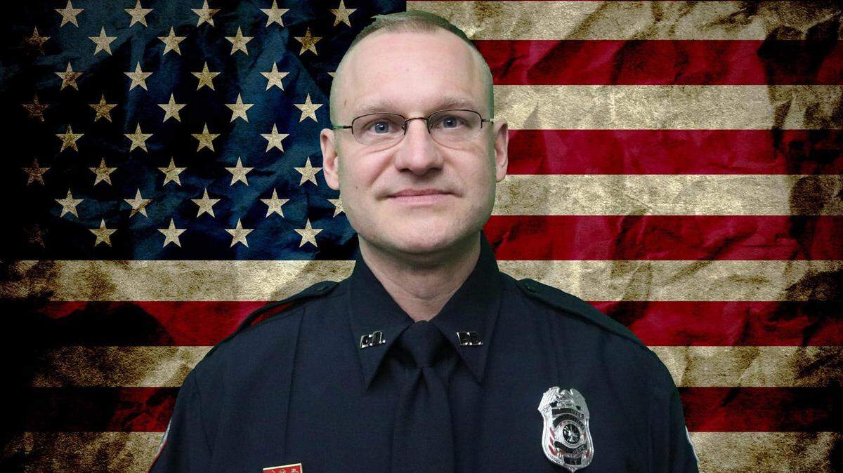 Sgt. Tom Petschke Jr. died from a medical episode after he was responding to a fire scene. He is survived by his wife and two children.