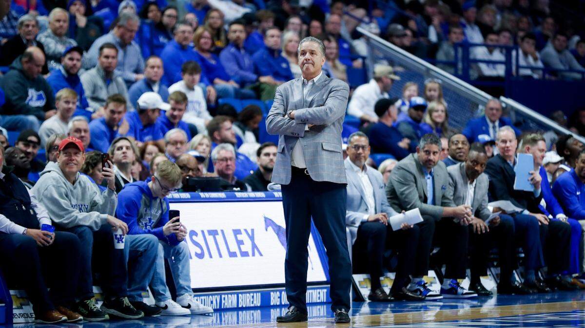 John Calipari talks cutting, small ball and Adou Thiero after UK’s final exhibition game