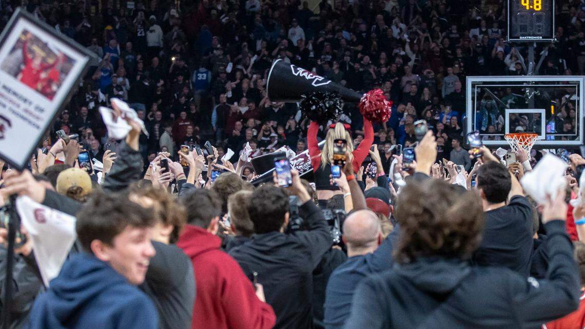 Kentucky’s Mitch Barnhart joins calls to curtail court-storming. ‘I’ve got some thoughts.’