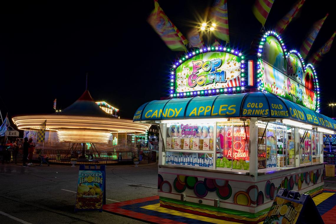 There are lots of food and ride options at the Kentucky State Fair.