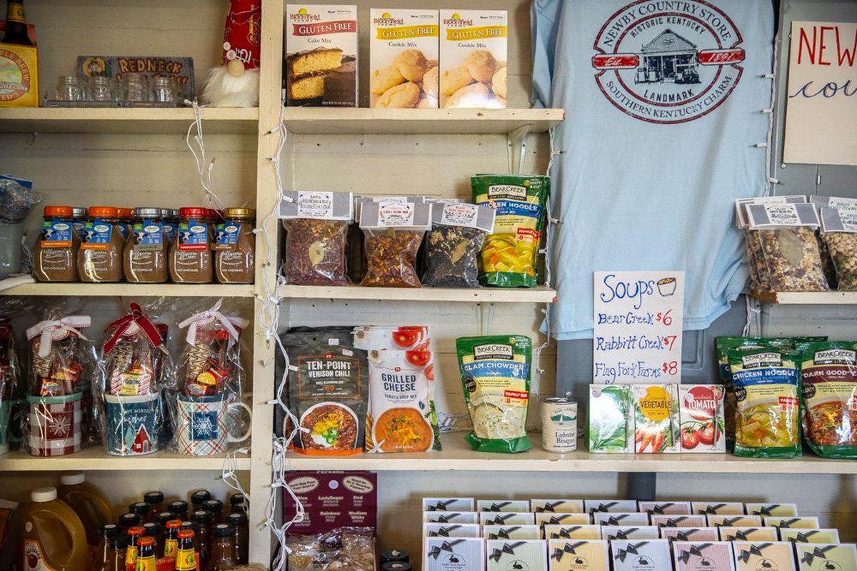 Co-owner Ashlie Hatton said the Newby County Store offers a lot of Kentucky Proud items and itmes from local vendors.