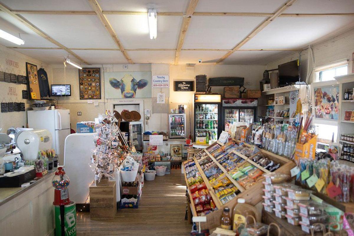 The Newby County Store has no indoor plumbing and many of the fixtures are the same as when it was a post office.