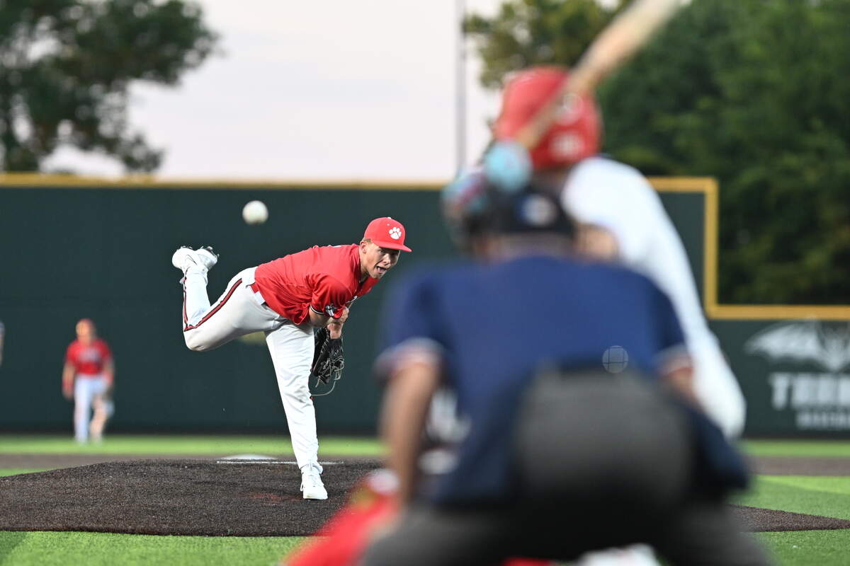 Beechwood pitcher Sawyer Carlisle delivers a pitch against West Jessamine during the State Baseball Tournament presented by UK HealthCare at Legends Field on Friday. Photos available for purchase via Danny Vaughn Photography.