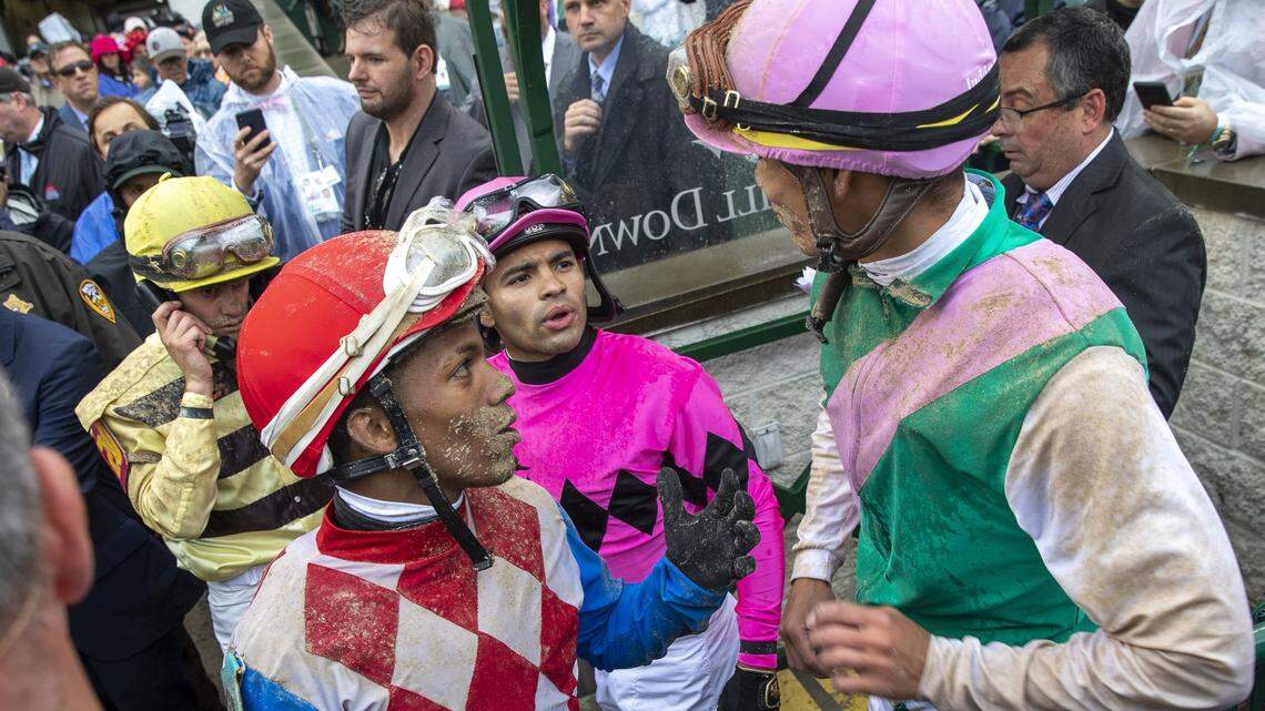 Churchill Downs stewards — and the affected jockeys — explain the Kentucky Derby DQ