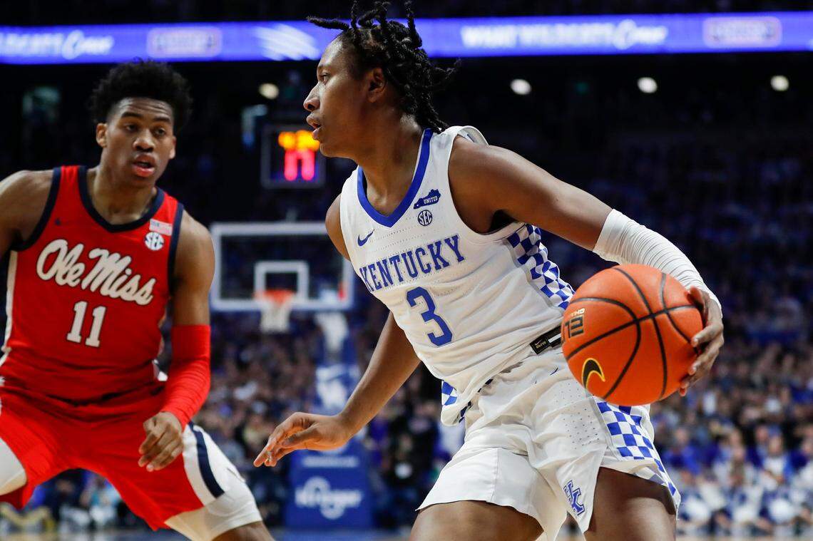 Mississippi guard Matthew Murrell (11) had 25 points in the Rebels’ 83-72 loss to Kentucky last season.