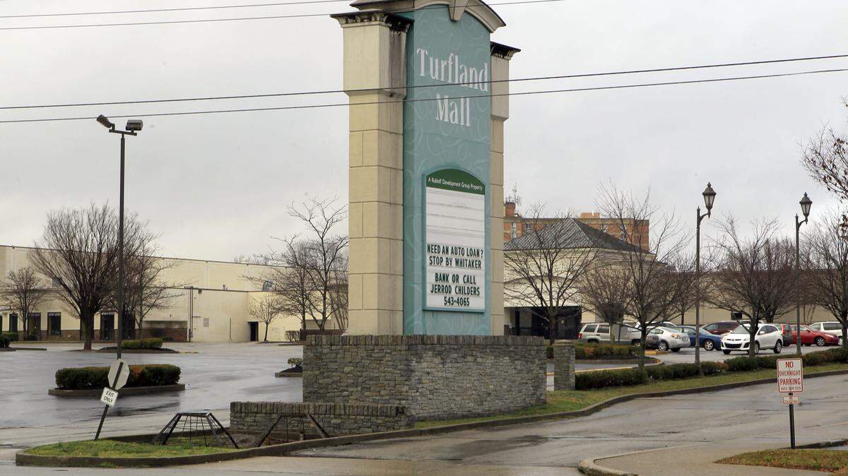 Turfland Mall on Harrodsburg Road in Lexington, which has been closed since 2008, has been sold. Local CPA and developer Ron Switzer has bought the property.  Photo by Charles Bertram | Staff