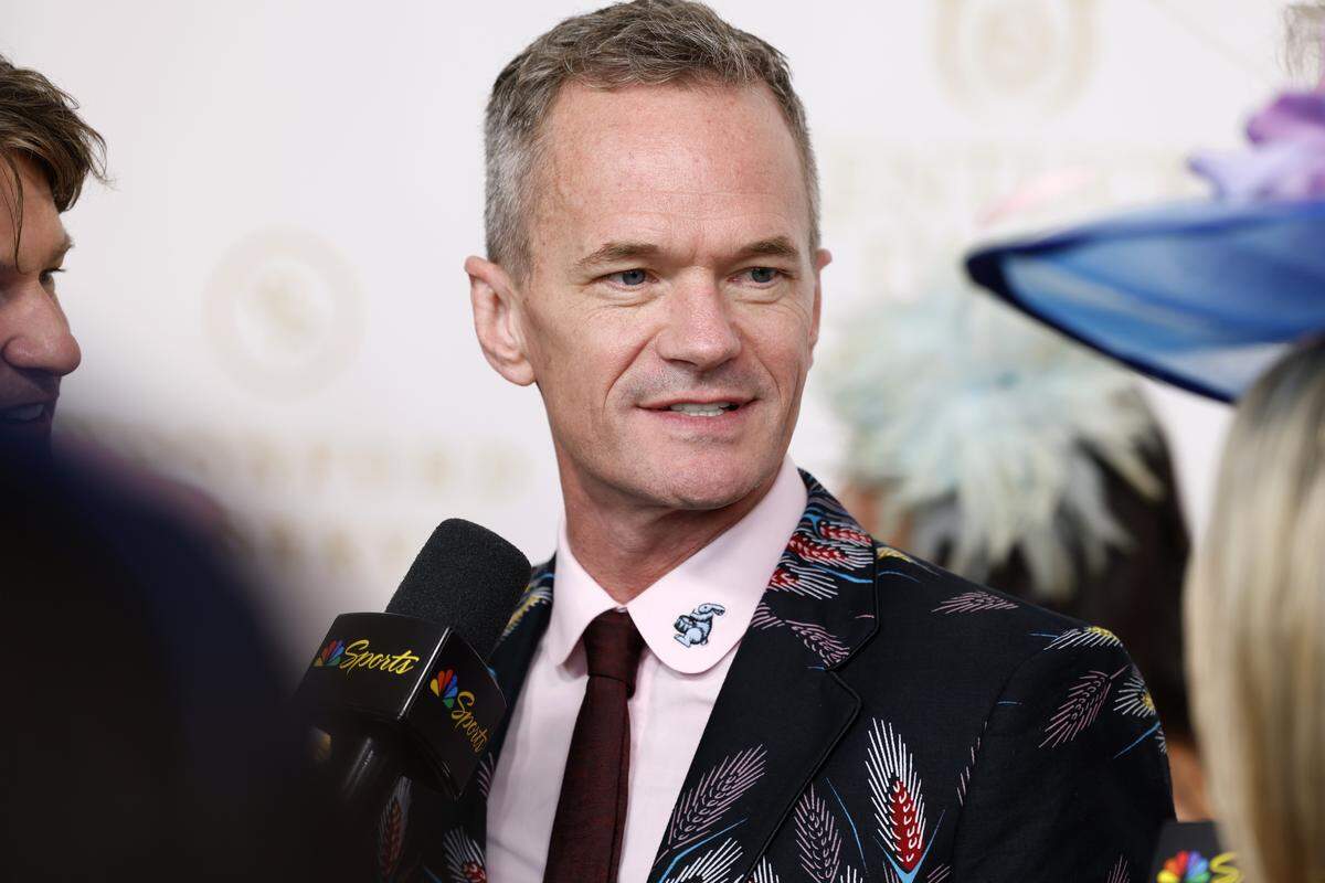 LOUISVILLE, KENTUCKY - MAY 02: Neil Patrick Harris attends the Kentucky Derby 152 at Churchill Downs on May 02, 2026 in Louisville, Kentucky. (Photo by Jeff Schear/Getty Images for Churchill Downs)