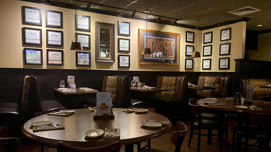 The dining room at Malone’s Lansdowne restaurant location in Lexington, Ky. on June 4, 2023.