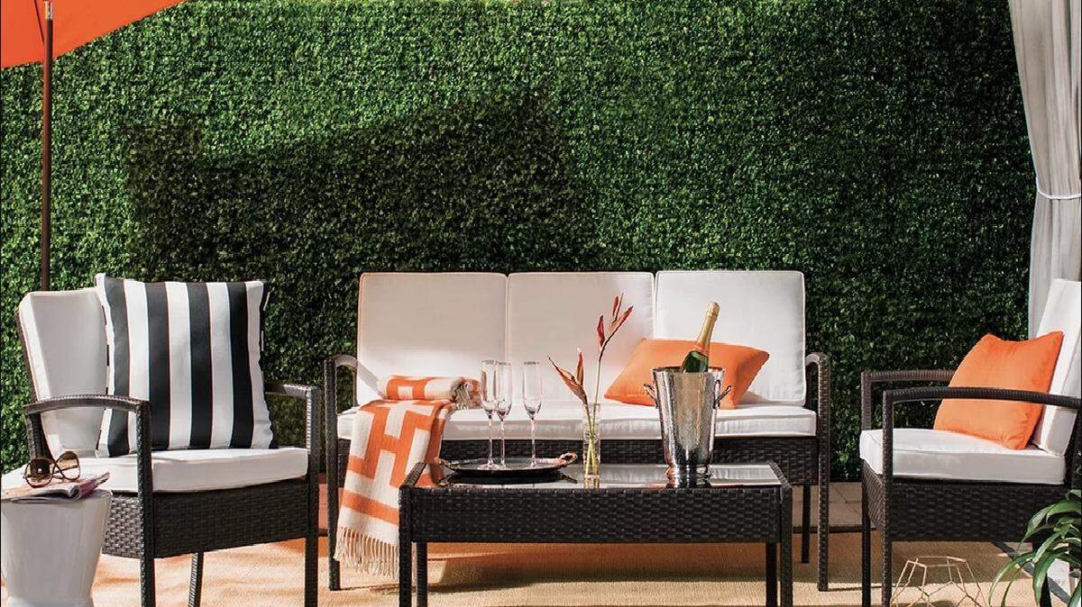 A selection of outdoor furniture and accessories for sale at Wayfair.com. The online retailer will open an outlet store in Florence this fall.