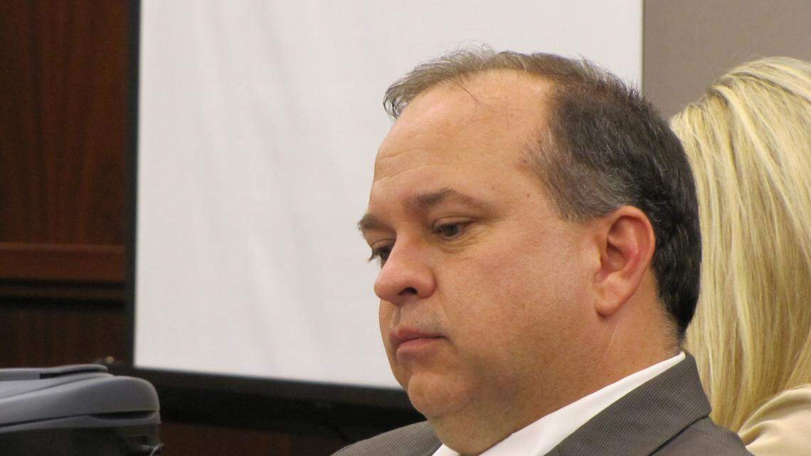 Harlan Circuit Judge Russell Alred at his ethics hearing on Aug. 30, 2011.