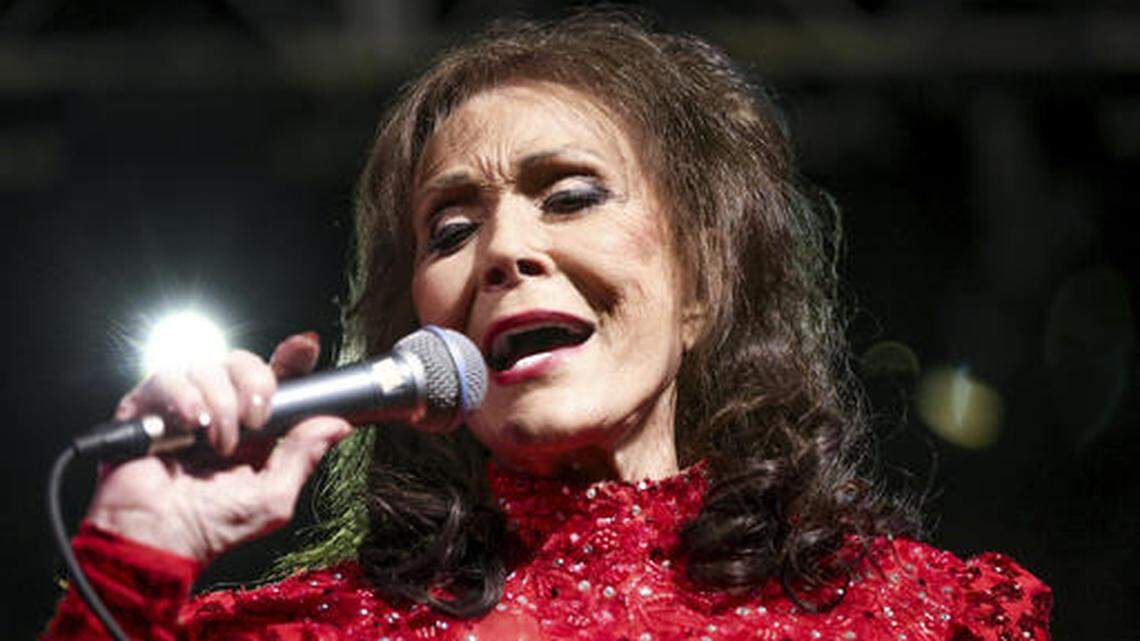 FILE - In this March 17, 2016 file photo, Loretta Lynn performs at the BBC Music Showcase at Stubb’s during South By Southwest in Austin, Texas.