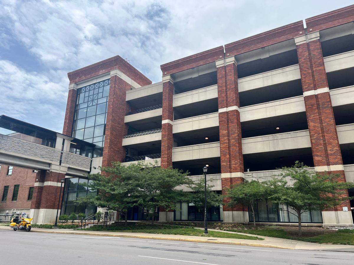 The Cornerstone Garage on S. Limestone at the University of Kentucky is one option for parking on campus during the summer semester.
