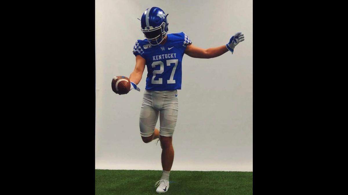 Boyle County kicker Jackson Smith committed to the University of Kentucky on Thursday.