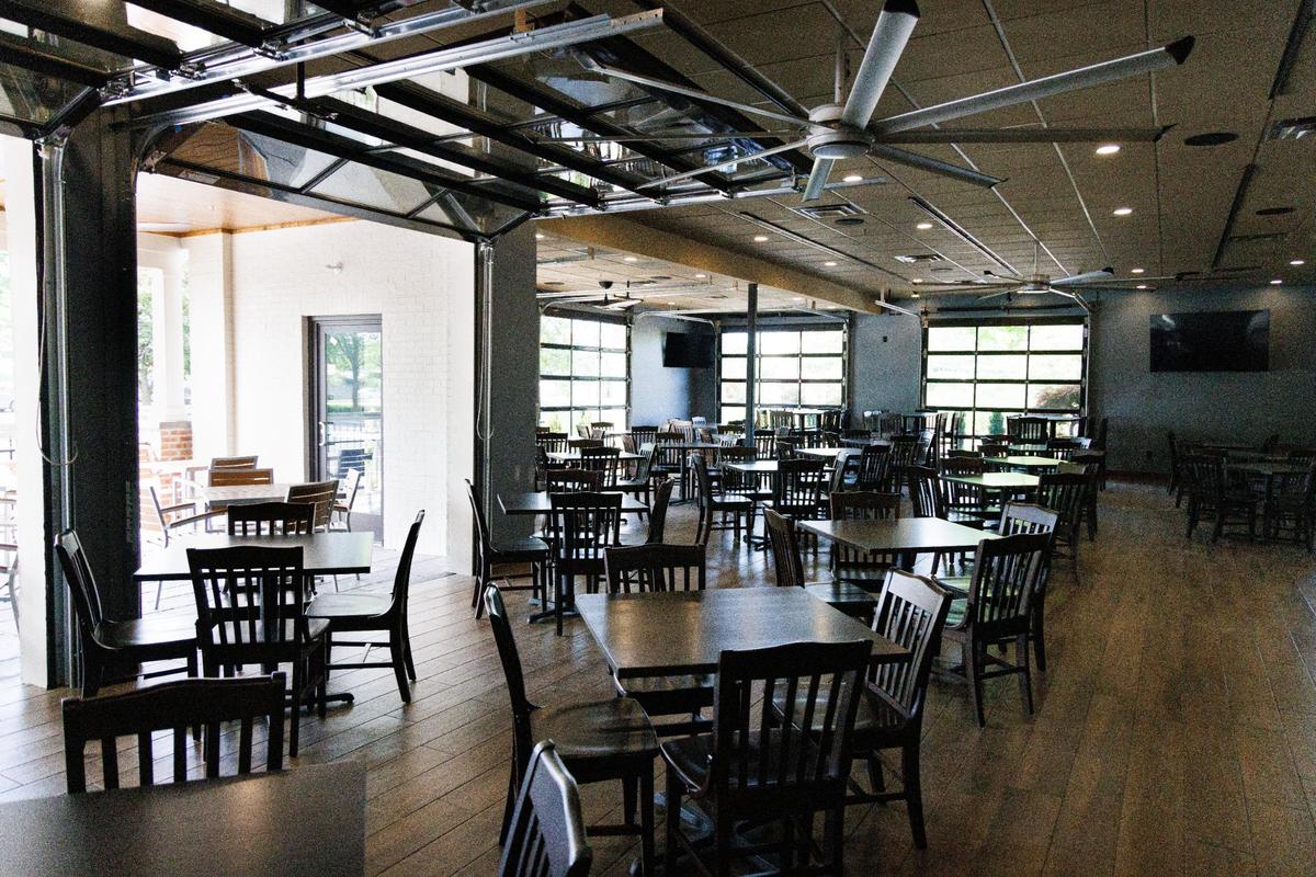 Local Taco Lexington’s new location in Hamburg has 10 garage doors that can open around the sides of the new restaurant. It is expected to open in June.
