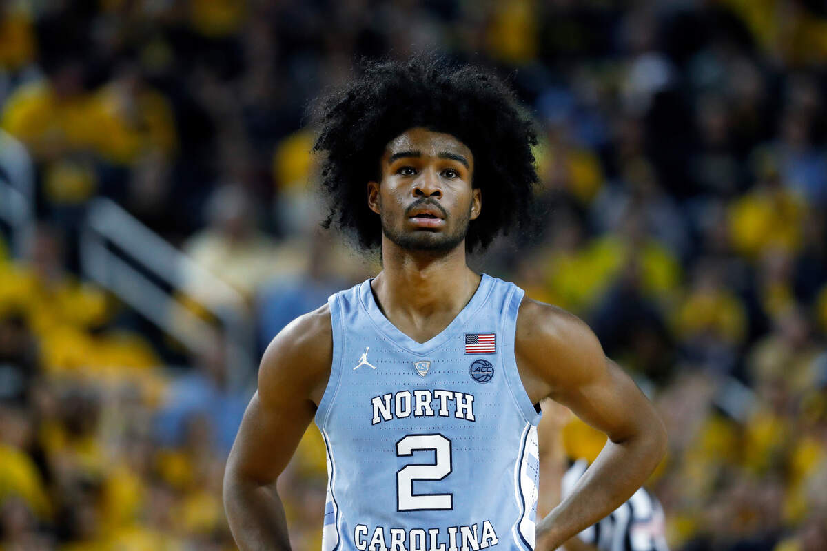 North Carolina freshman point guard Coby White had 15 points, six assists and five turnovers in the Tar Heels’ 103-90 win last Saturday over Gonzaga.