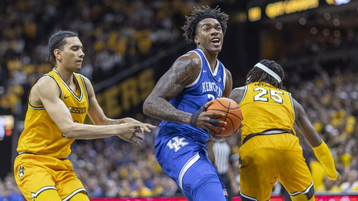Kentucky makes one more statement before tournament time. Cats win at No. 15 Missouri