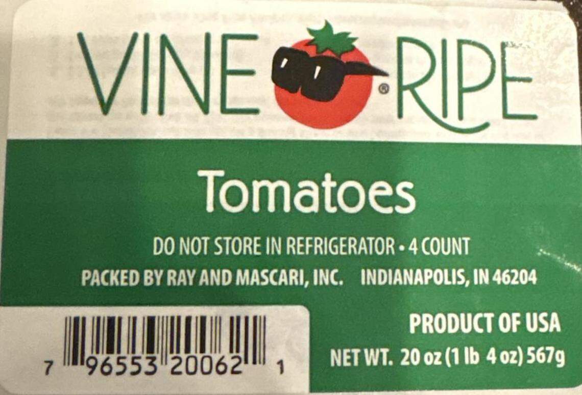 If you recently bought vine-ripe tomatoes packaged by Ray and Mascari, you may want to throw them out. The company recently warned in a recall notice of possible salmonella contamination from its Florida supplier.
