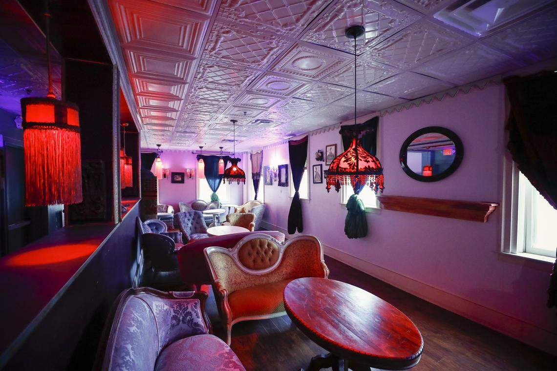 The lounge at XOXO Nightclub at 367 West Short Street in downtown Lexington. XOXO is located above Shakespeare & Co. and is open Thursday through Saturday nights from 7 p.m. to 2:30 a.m.
