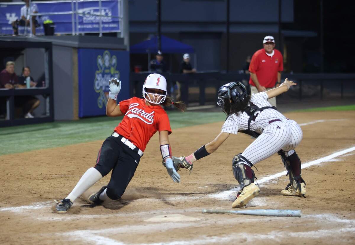 George Rogers Clark’s first state softball appearance in a decade results in a 6-3 first-round victory over Ashland Blazer. Photos available for purchase at KHSAA.zenfolio.com.