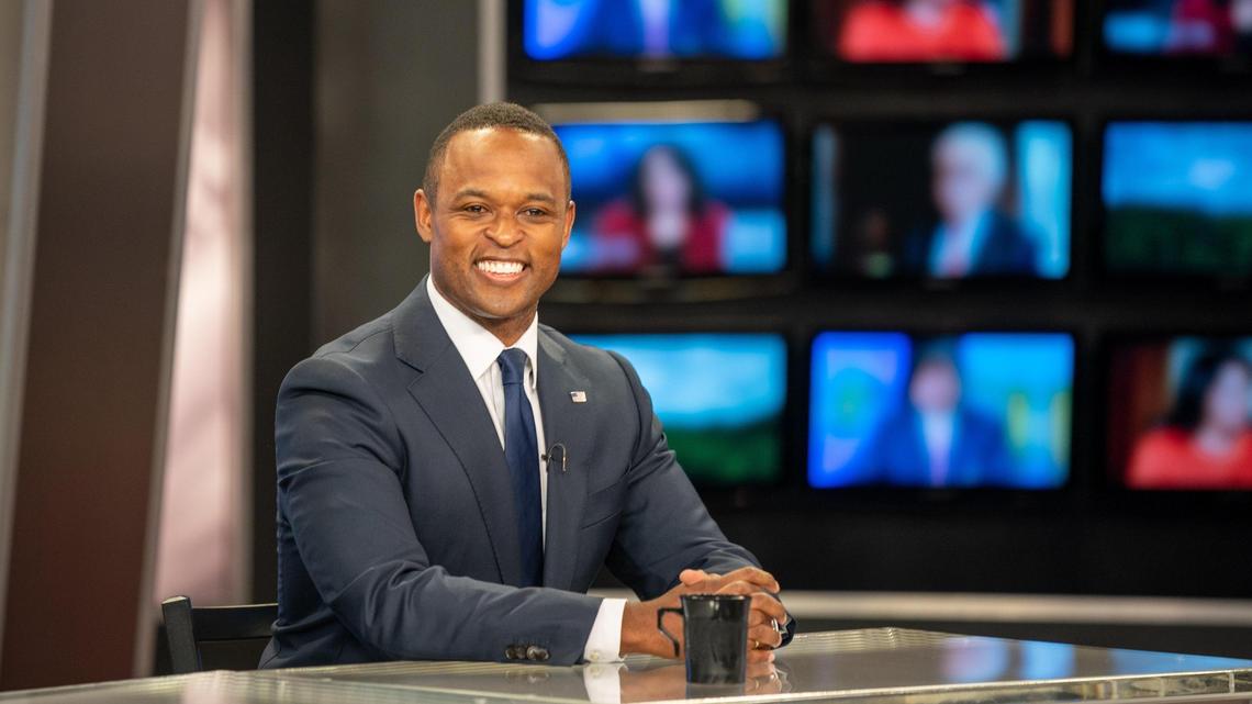 Kentucky Attorney General Daniel Cameron at the Governor (Republican) debate at KET on Monday May 1, 2023 in Lexington, Ky.