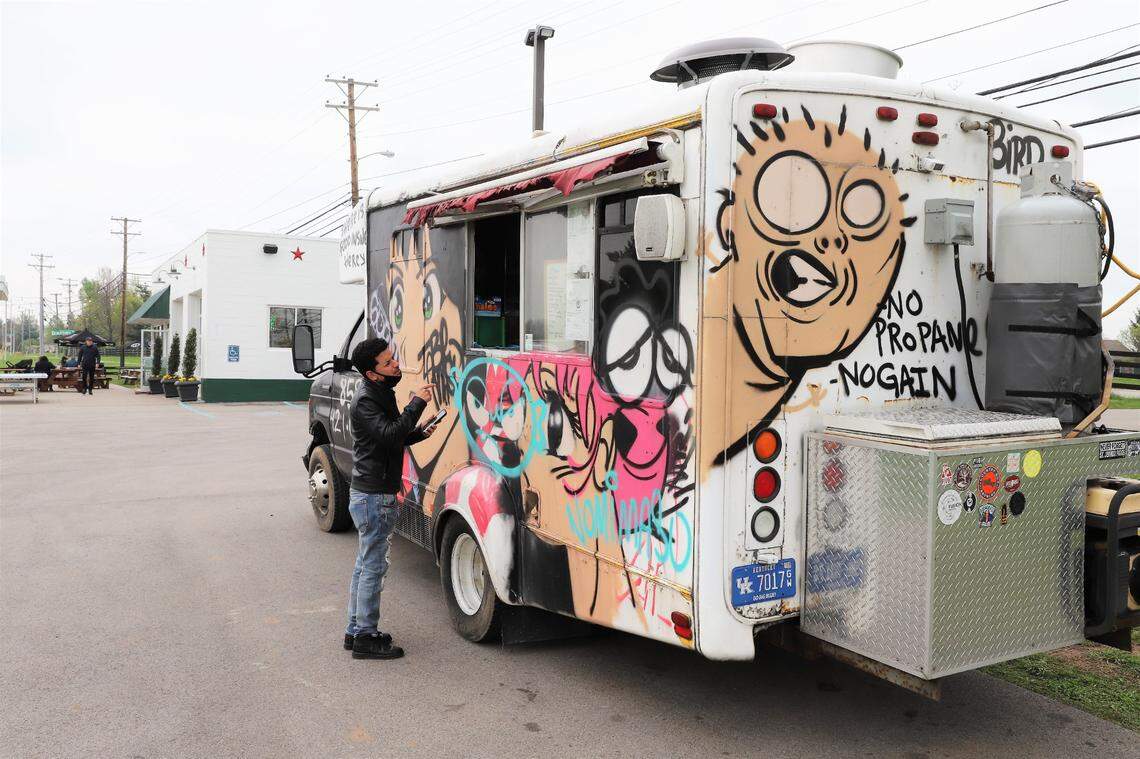 Kyle’s Kitchen Food Truck at The Garage on Leestown.