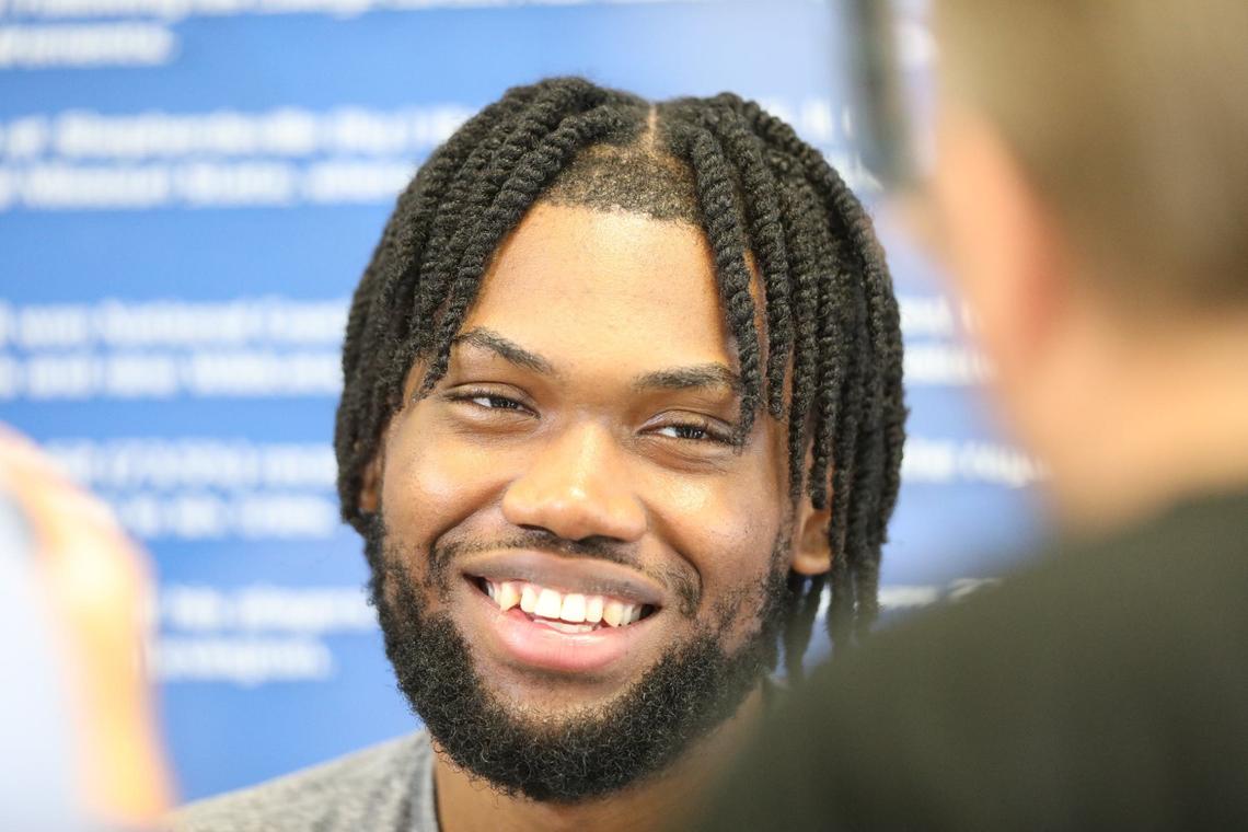 UK men’s basketball newcomer Ansley Almonor was a standout scorer during the last two seasons at Fairleigh Dickinson, a school in the Northeast Conference.