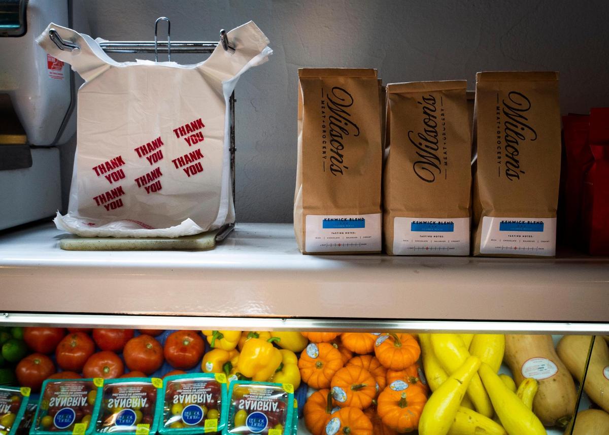 The special Kenwick Blend coffee is the house blend at Wilson’s Grocery.