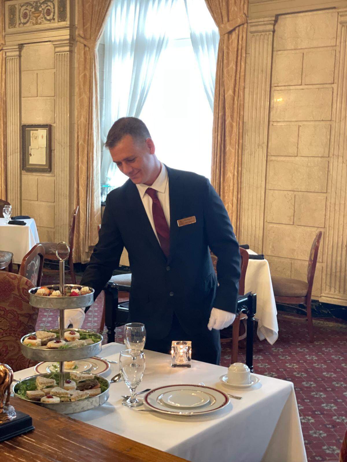 Tea will be served at the Brown Hotel on Sundays at 2 p.m.