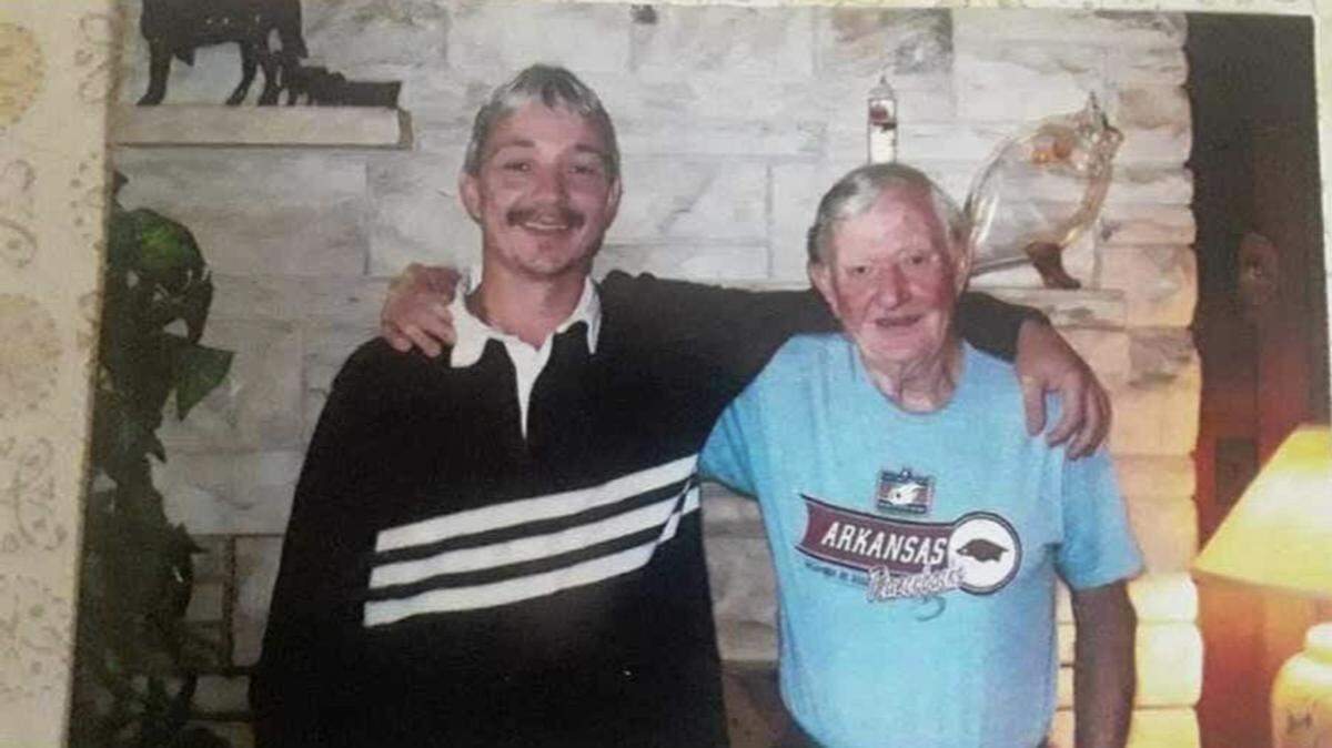 Brian Bennett (left), 50, was mkilled inside a federal prison in Kentucky in 2021. Two men were indicted last week in his death. 