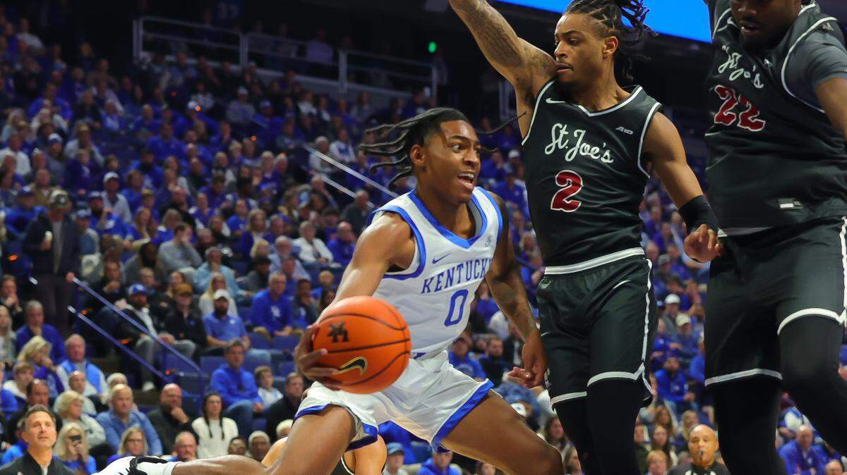 College basketball final: Kentucky 96, Saint Joseph’s 88 in overtime