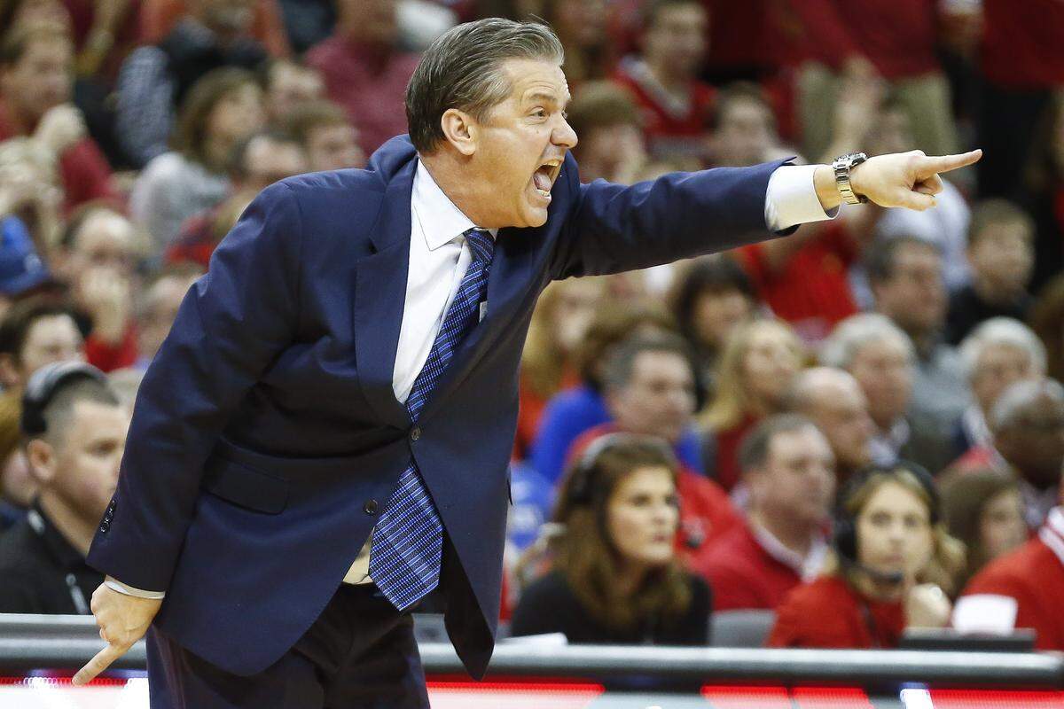 John Calipari says his team still has “lapses” but that a transformation is taking place.