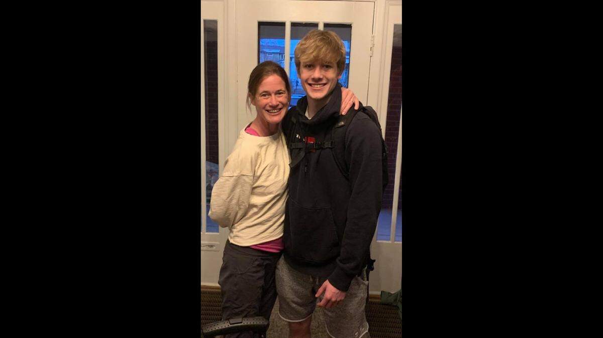 Nathan Burnett, 18, was killed on Tuesday, March 30, in a snowboarding accident. His family says he loved snowboarding and other outdoor activities.