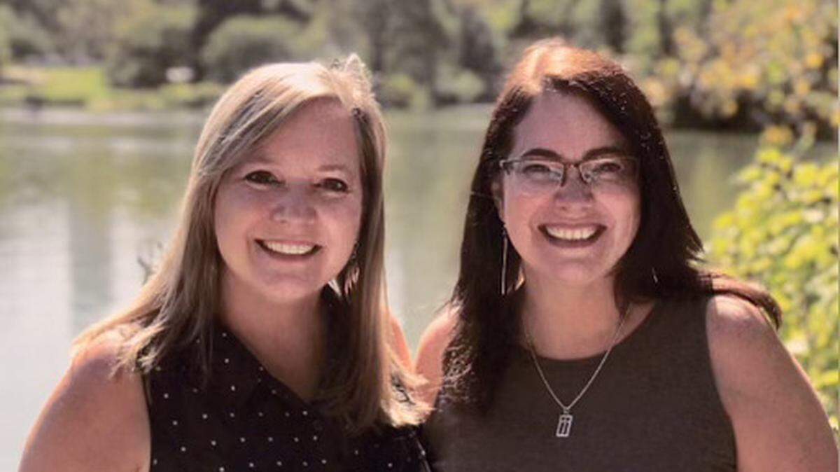 Sharon Clements and Connie Sanders, the founder of The Way Home, a nonprofit resource for surivors of spiritual sexual and emotional abuse.