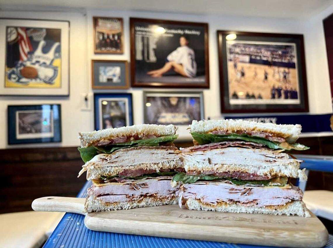 Big Blue Deli Classic Club Sandwich