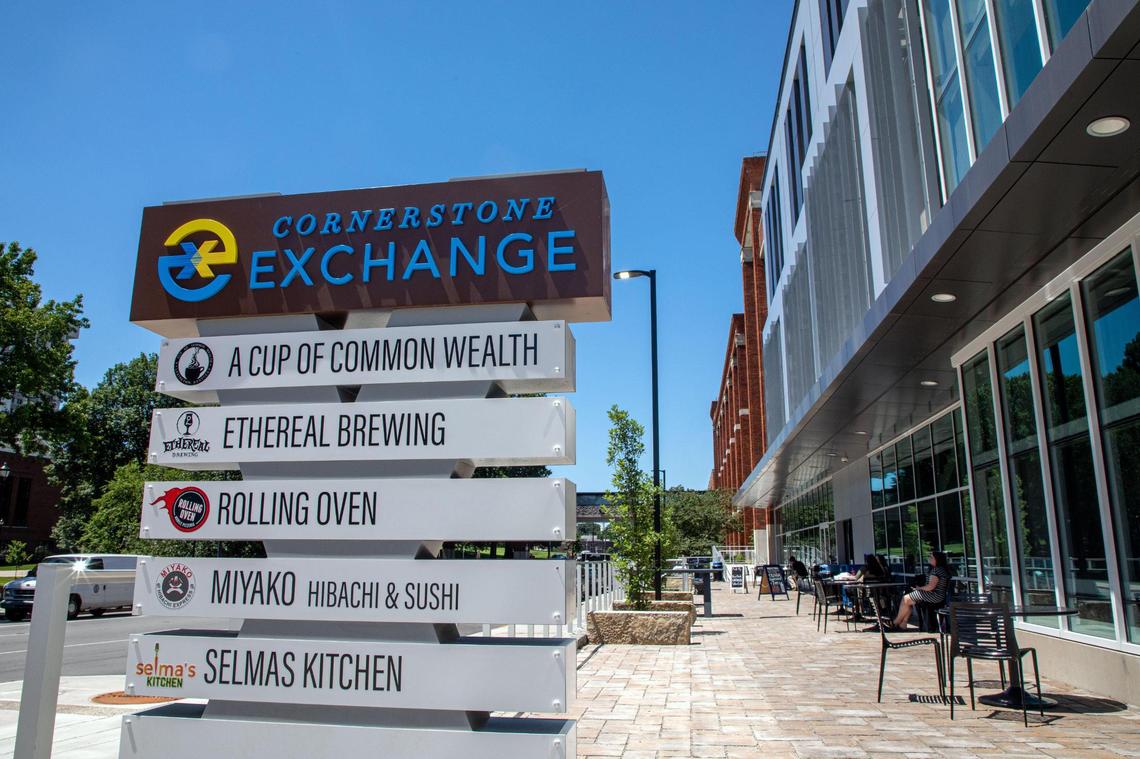 New restaurants are coming to the Cornerstone Exchange at The Cornerstone On University of Kentucky’s campus. Cup of Commonwealth, Rolling Oven and Ethereal Brewery are already open for business in the building.