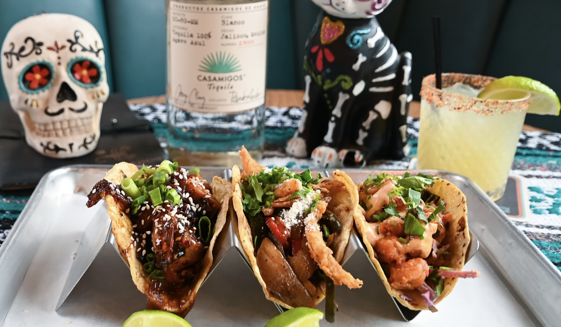 For Lexington Taco Week, Desperados Cantina will offer Chamoy Shrimp Tacos, Pork Belly Tacos and Rajas.