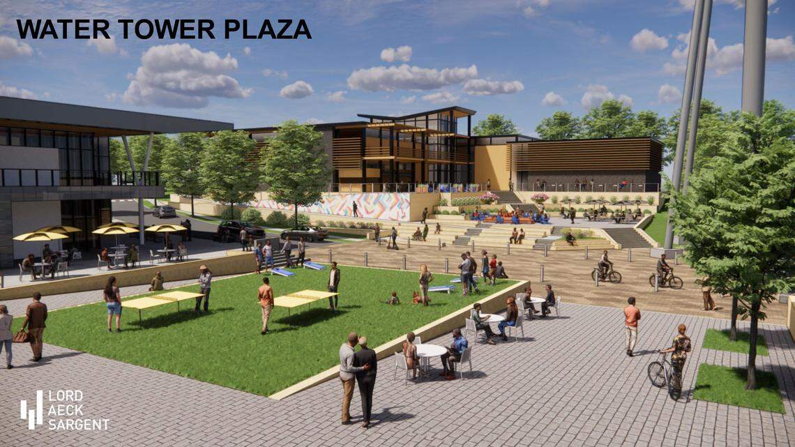 Turner Commons is a mixed-use development off of Main Street and North Forbes Road in Lexington, KY. It will include an indoor event space and outdoor green space.