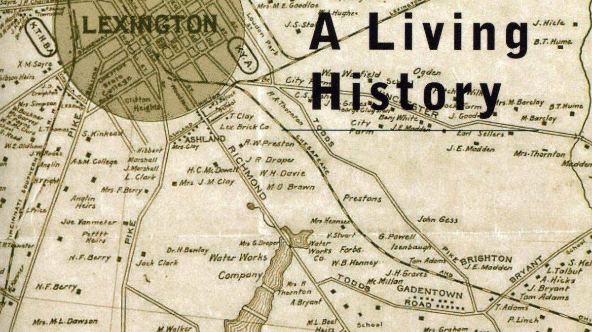 Cover of a neighborhood history published by Lexington's Fairway Neighborhood Association. 