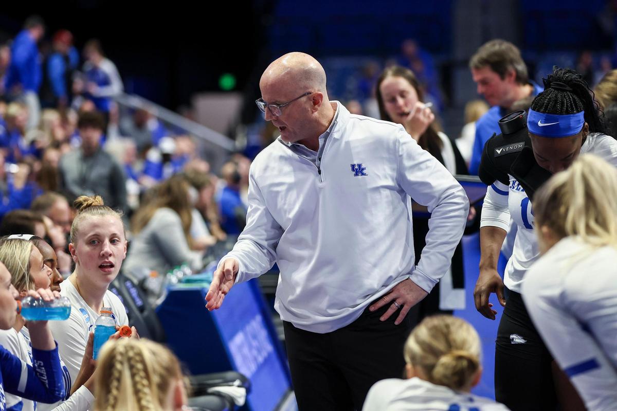 Kentucky volleyball head coach Craig Skinner led the Wildcats to a seventh straight SEC championship during the 2023 season.