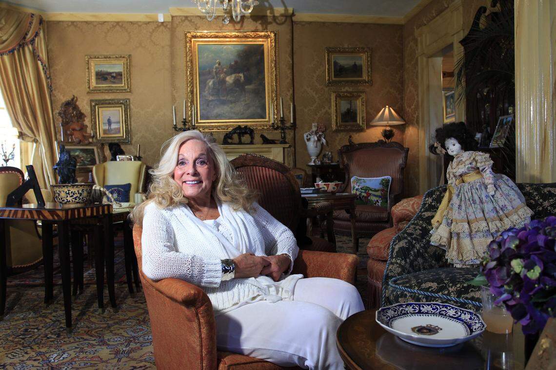 Anita Madden at her home at Hamburg Farm in Lexington.