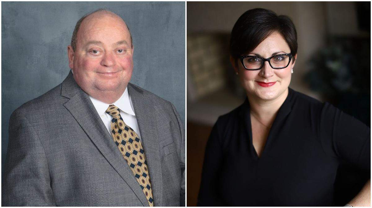Willie Fogle, left, and Whitney Elliott Baxter