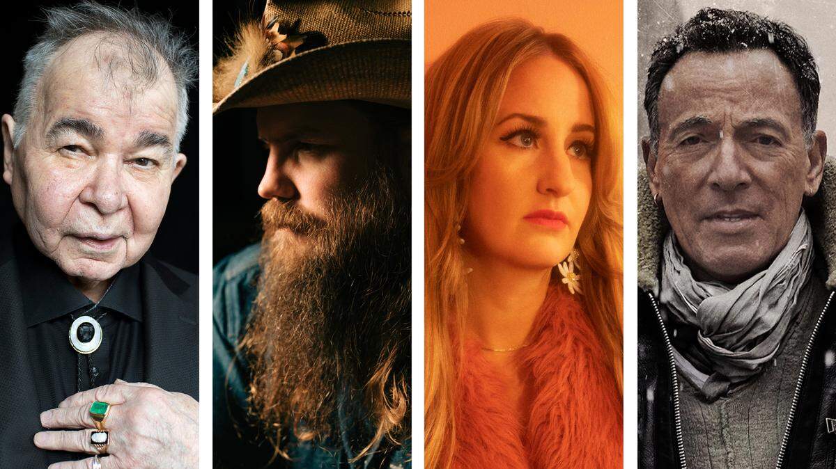 From left, John Prine, Chris Stapleton, Margo Price and Bruce Springsteen each have, or will have, new albums out that are perfect gifys for the music lover on your holiday buying list.