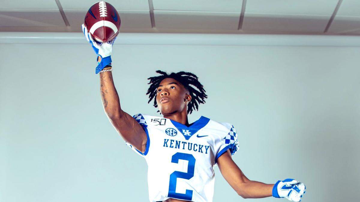 Jordan Anthony, a class of 2022 prospect from Tylertown, Miss., is one of the 10 fastest high school sprinters ever nationally. He will join the UK football team as a freshman this fall.