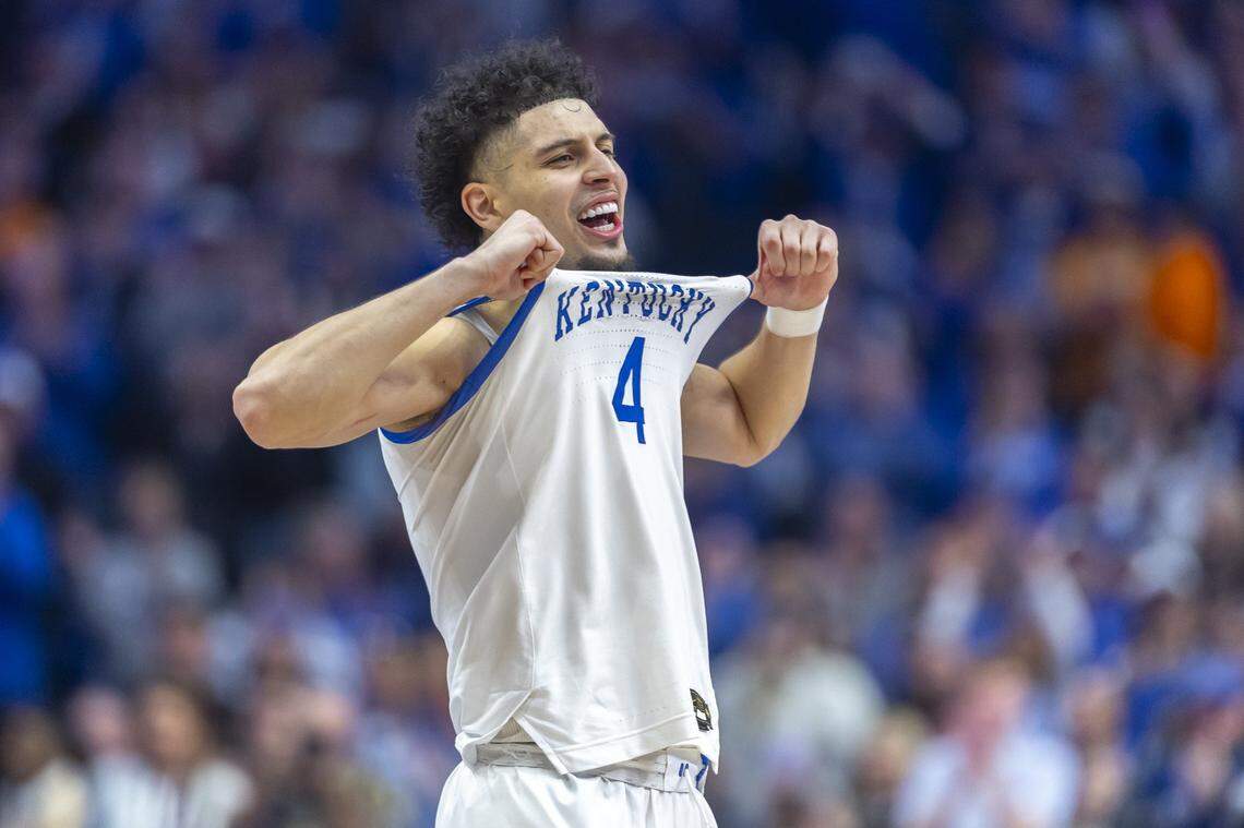 Koby Brea helped lead Kentucky to the Sweet 16 in his only season with the Wildcats.